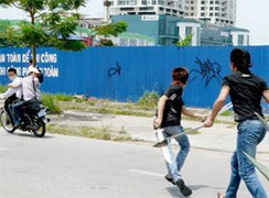 Loạn đả mã tấu trong đám giỗ