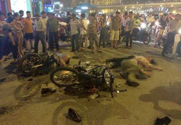 Tai nạn xe máy chết người ở giới trẻ tăng mạnh