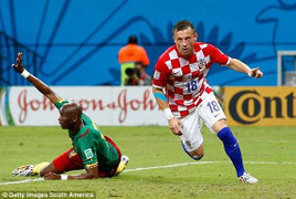Trực tiếp World Cup 2014 bảng A: Cameroon - Croatia