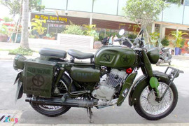 Phụ tùng xe tăng, súng cối độ mô tô Honda CD