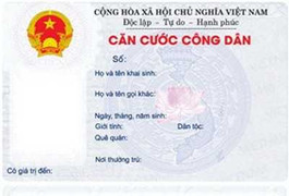 Không bỏ tiền cấp 21 triệu thẻ căn cước công dân