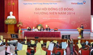Vietinbank lại họp cổ đông bất thường về nhân sự