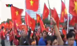 Video: Mít-tinh phản đối Trung Quốc ở Đức