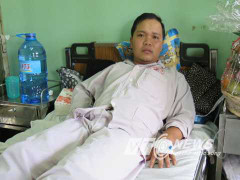 Trộm chống trả, đâm trọng thương trung úy công an