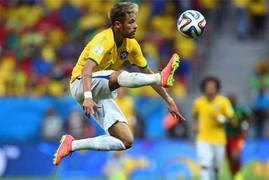 Neymar thăng hoa, Brazil vùi dập ‘bầy sư tử bất khuất’