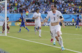 Clip: Godin ghi bàn, tiễn Italia rời World Cup