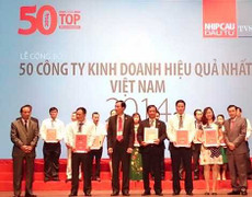 OCH lọt Top 50 công ty kinh doanh hiệu quả nhất Việt Nam
