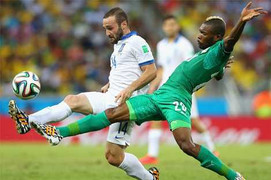 Trực tiếp World Cup 2014 bảng C: Hy Lạp -Bờ Biển Ngà