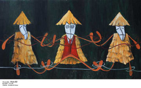 Vẻ đẹp ngôn ngữ hội hoạ siêu thực của hoạ sỹ Lê Hiếu