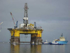 Giàn khoan Nam Hải 9 bắt đầu khoan trái phép ở Vịnh Bắc Bộ