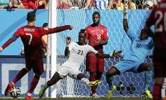Clip bàn thắng: Pha lập công đầu tiên của Ronaldo ở World Cup 2014