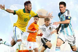 Giày vàng World Cup: Neymar, Messi gặp kỳ phùng địch thủ
