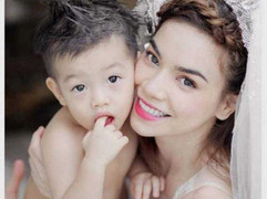 Ngắm nét đáng yêu nhóc tỳ con sao Việt