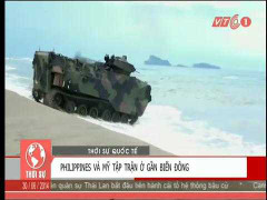 Video: Philippines - Mỹ tập trận bắn đạn thật gần Biển Đông