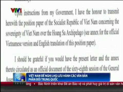 Chi tiết bức thư gửi LHQ đập tan luận điệu xảo trá của Trung Quốc