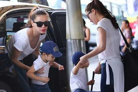 Những lần mặc đồ đôi ấn tượng của mẹ con Hà Hồ