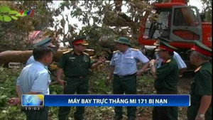 Video: Toàn cảnh trực thăng rơi trong lúc bay huấn luyện ở Hòa Lạc