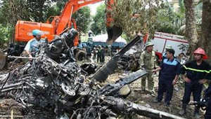 Rơi máy bay ở Hòa Lạc: Hộp đen Mi-171 cũng trục trặc