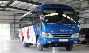 Hyundai County 29 chỗ độ kiểu 'Định mức khuây khỏa'