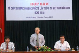 Olympic Hóa học 2014: 'Học sinh Việt Nam không có ưu ái nào'