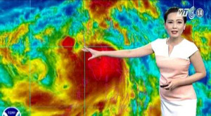 Clip: Đường đi của bão Rammasun