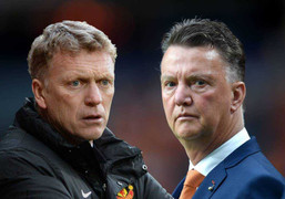 Chỉ 2 ngày, Van Gaal đã trên tài David Moyes