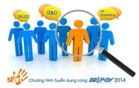 VTC Pay tuyển dụng nhân sự tài năng 2014