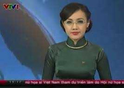 Clip: MC Hoài Anh gặp sự cố trong lúc dẫn Thời sự