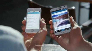 Samsung lại chế giễu iPhone 6 trong clip quảng cáo mới