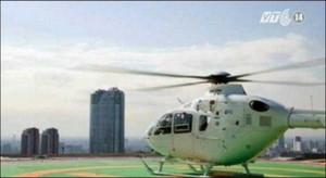 Cận cảnh sân bay trực thăng trên nóc bệnh viện Bạch Mai