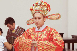 Dương Triệu Vũ hồi hộp tập nhạc kịch