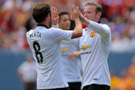 Rooney tỏa sáng, Man Utd kéo dài niềm vui trên đất Mỹ