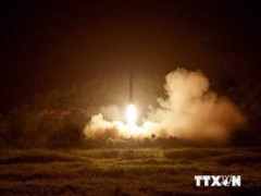 Nhật Bản phản đối vụ phóng tên lửa mới nhất của Triều Tiên