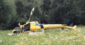 Italy: Trực thăng chữa cháy rơi ở ngoại ô Rome, hai người chết