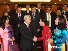 Tổng Bí thư tiếp Đại sứ, Trưởng đại diện Việt Nam ở nước ngoài