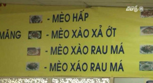 Thịt mèo Việt Nam lên báo nước ngoài