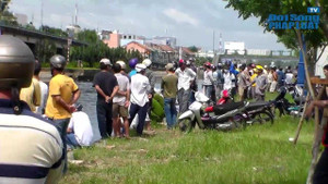 Clip: Nhảy xuống sông trốn công an, một con nghiện chết đuối