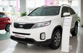 Vài điểm khác biệt của Kia Sorento 2014 máy dầu