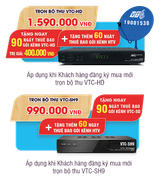 'Cơn lốc khuyến mại' từ Truyền hình số vệ tinh VTC