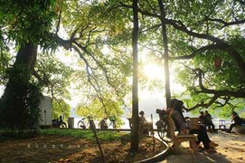 Hôm nay, mưa dông tiếp tục xuất hiện ở khu vực Hà Nội