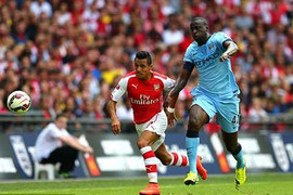 Trực tiếp Siêu cúp Anh: Arsenal - Man City