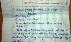 3 bài văn điểm 0 xôn xao dân mạng