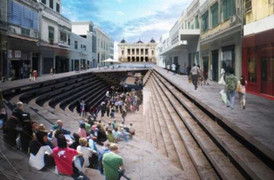 Lộ kiến trúc mới của phố vàng Tràng Tiền