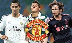 Chi đậm, Man Utd quyết chiêu mộ 3 siêu sao