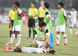 Xem lại màn vào bóng thô bạo của U19 Indonesia với U19 Việt Nam