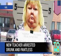 Đến trường say xỉn, một nữ giáo viên bị bắt