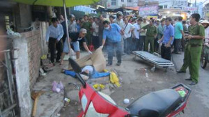 Thượng sỹ CSCĐ tự sát bên lề đường