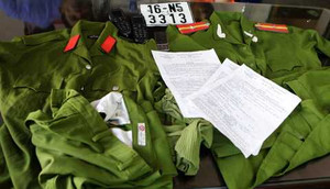 Cả gan 'đội lốt' công an trộm cắp tài sản