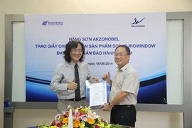 Eurowindow đạt tiêu chuẩn bảo hành 30 năm của hãng sơn Hà Lan