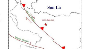 Clip: Sơn La hứng động đất 4,0 độ richter
